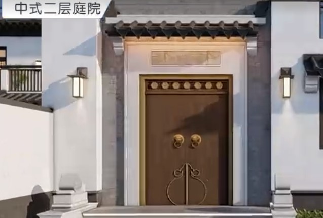 新中式庭院：清大房屋建你心中的桃花源